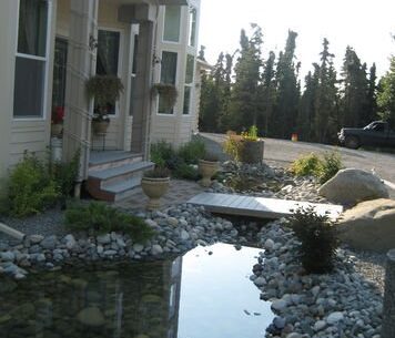 residential water feature decoration